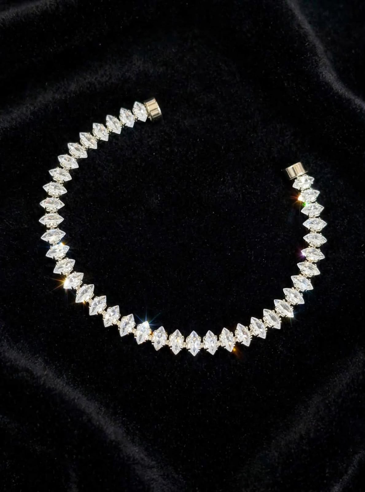 silver glow bracelet