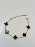 Black clover bracelet