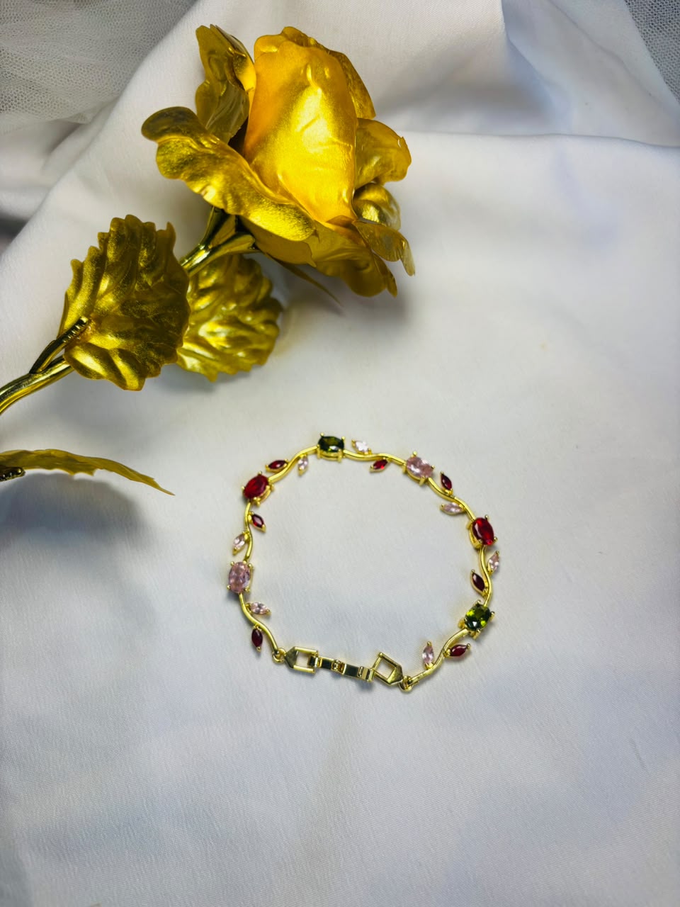Multicolour Tulip Bracelet