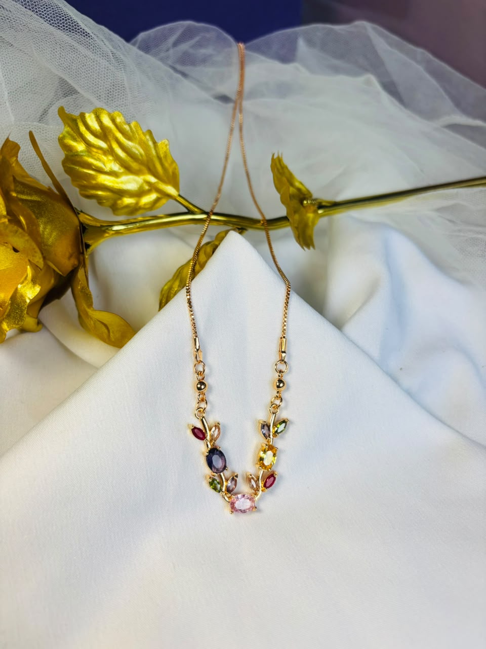 Multi Colour Tulip Chain